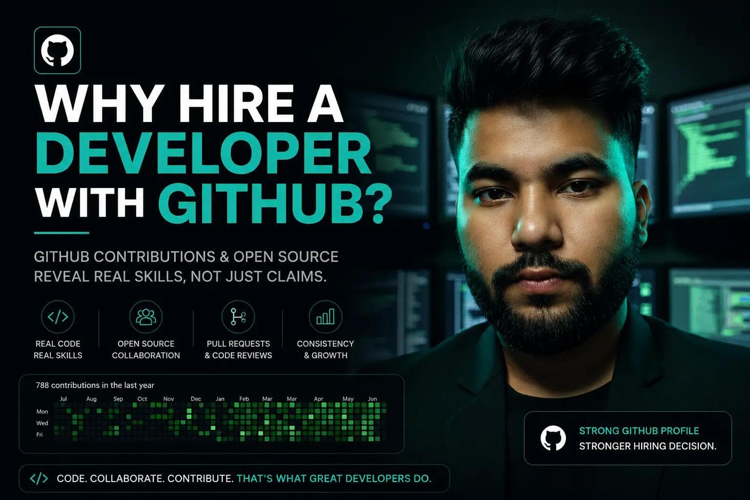 GitHub Contributions & Open Source: Why It Matters When Hiring a Developer